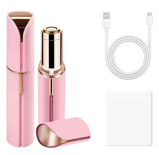 Portable Lipstick-Shaped Epilator