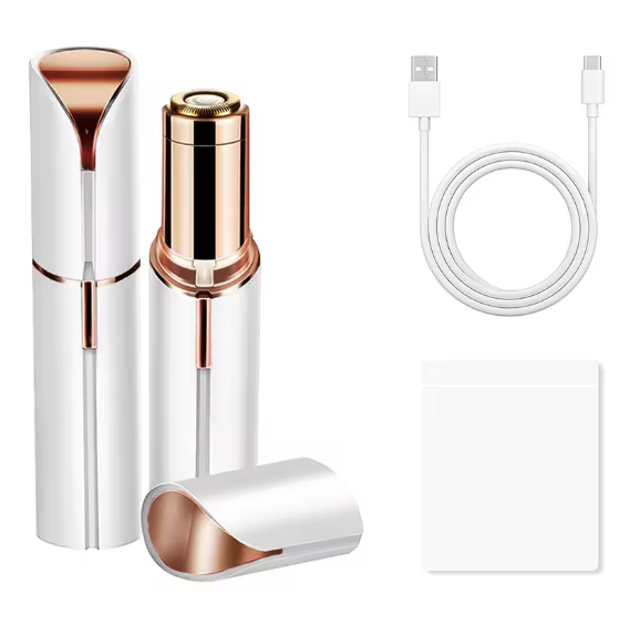Portable Lipstick-Shaped Epilator
