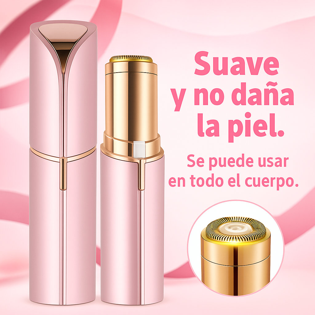 Portable Lipstick-Shaped Epilator