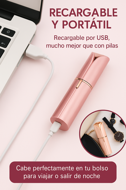 Portable Lipstick-Shaped Epilator